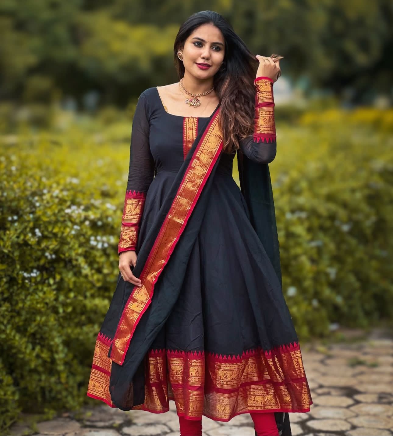 Black Queen New Super Trendy Traditional Outfit