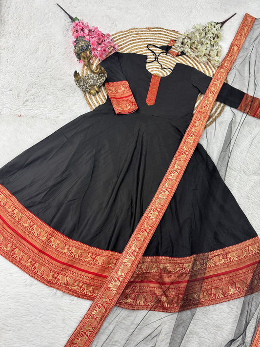 Black Queen New Super Trendy Traditional Outfit